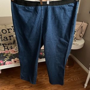 Jessica London denim stretch jeans size 24W